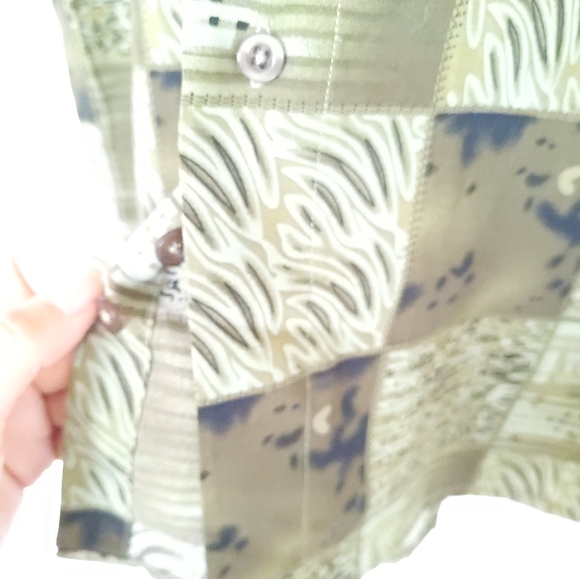 Sergio Louis Italy  shirt button down u  Shert Sleeve-Large Size- - Picture 6 of 7